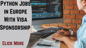 Python Jobs in Europe With Visa Sponsorship 
