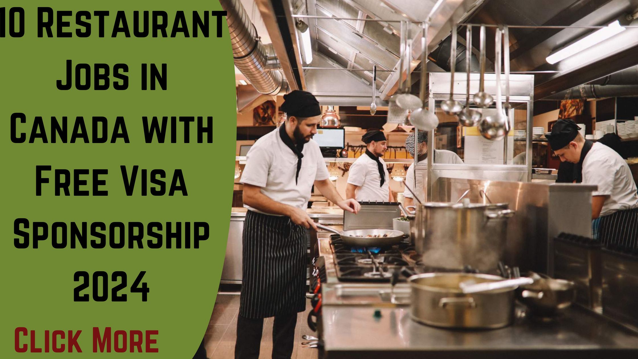 Restaurant Jobs in Canada With Visa Sponsorship