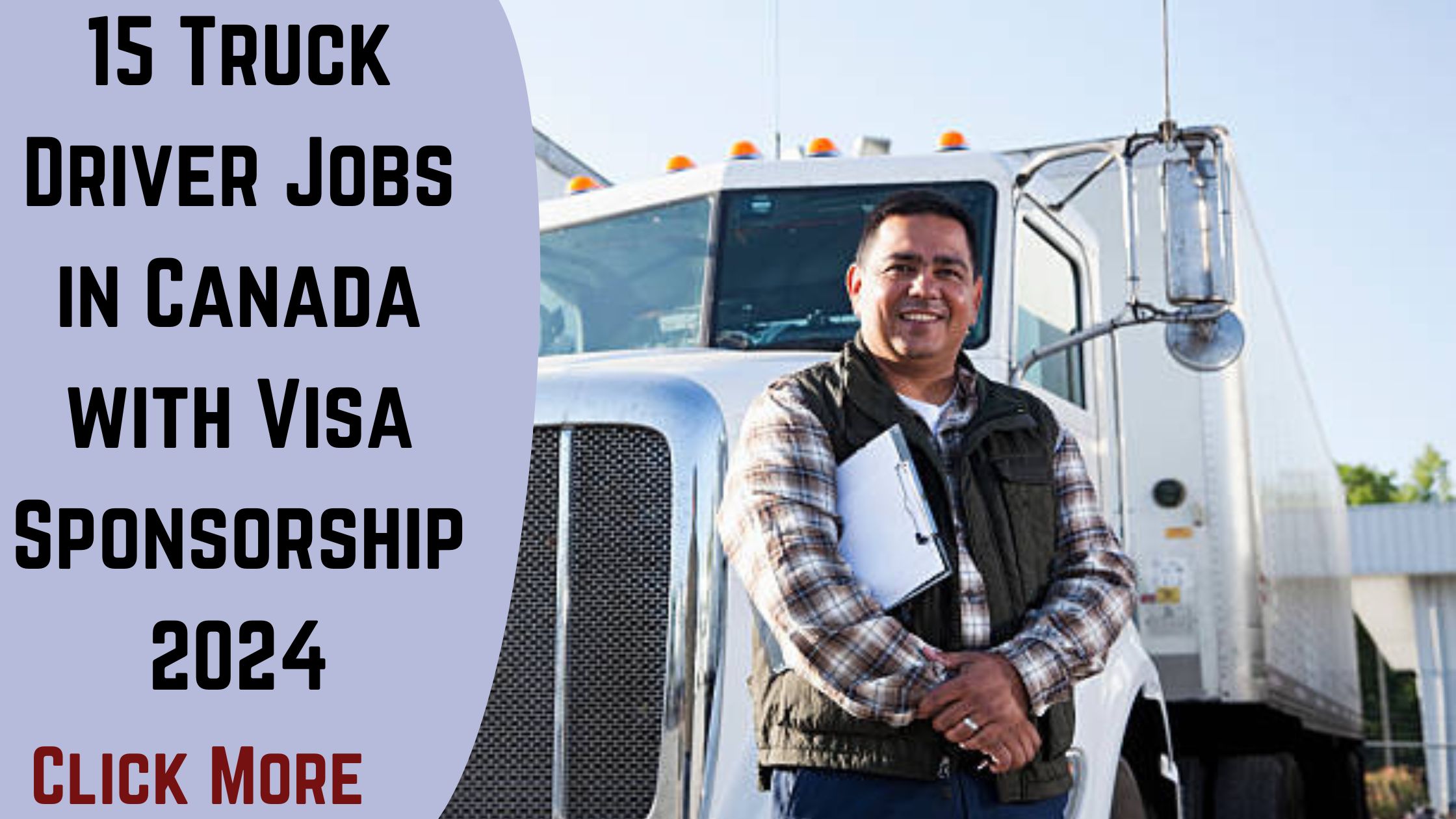 truck driver jobs in canada with visa sponsorship