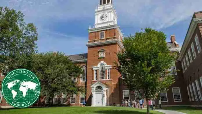 Fully Funded Dartmouth College King Scholarship in United States 2025